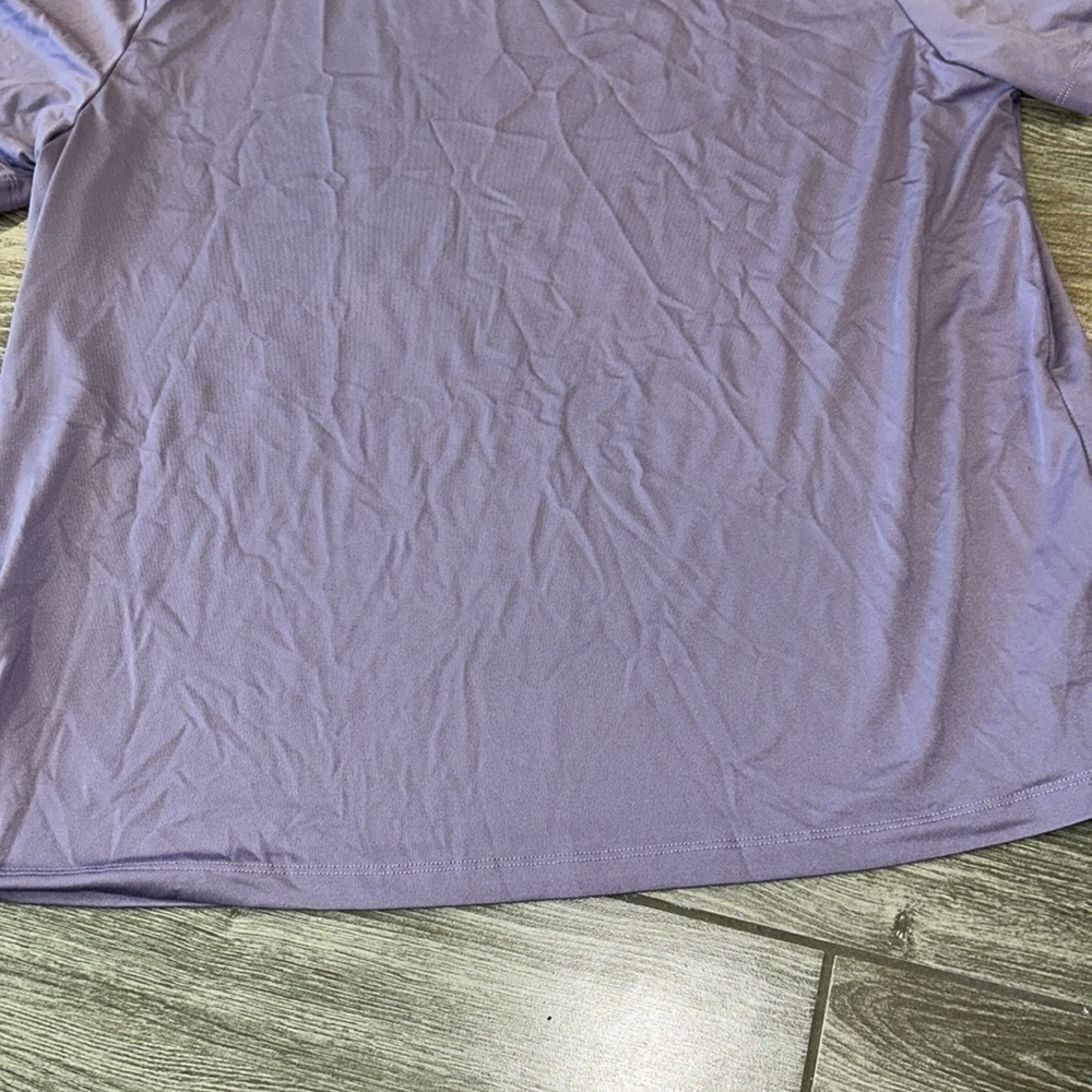 EUC Fabletics Dry Flex Tee Violetta Size XXL - Picture 6 of 9
